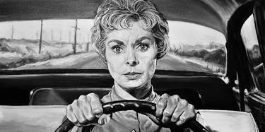 Janet Leigh in Psicosis film by Alfred Hitchcock thumb