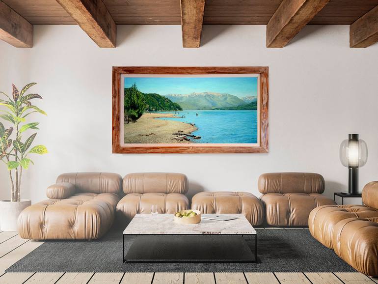 Original Figurative Landscape Painting by Alejandro Cilento