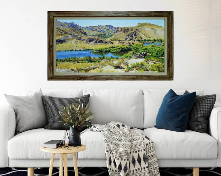 Original Figurative Landscape Painting by Alejandro Cilento