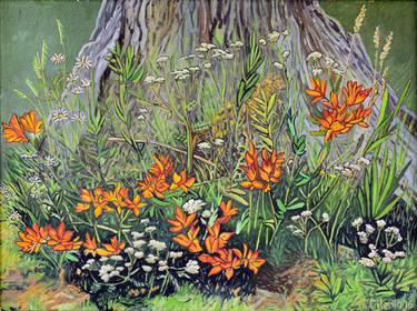 Original Floral Paintings by Alejandro Cilento