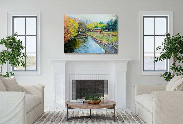 Original Figurative Landscape Painting by Alejandro Cilento