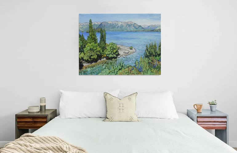 Original Figurative Landscape Painting by Alejandro Cilento