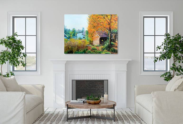 Original Figurative Landscape Painting by Alejandro Cilento