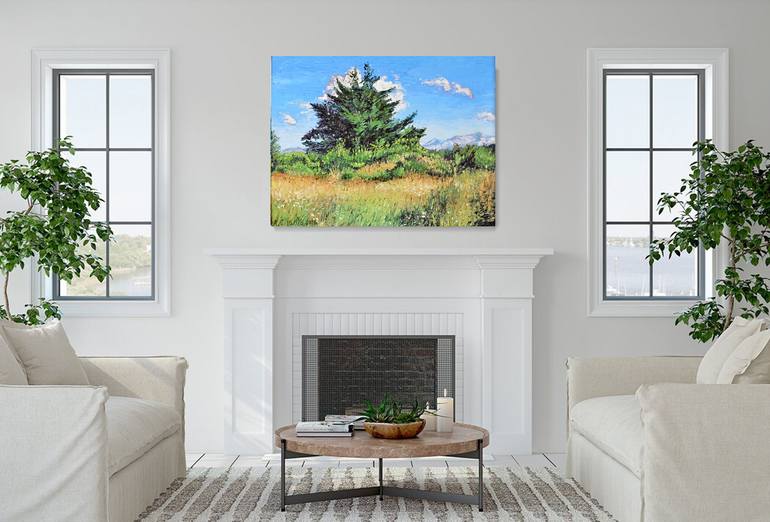 Original Figurative Landscape Painting by Alejandro Cilento