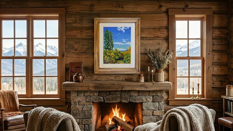 Original Figurative Landscape Painting by Alejandro Cilento