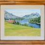 original with wooden frame