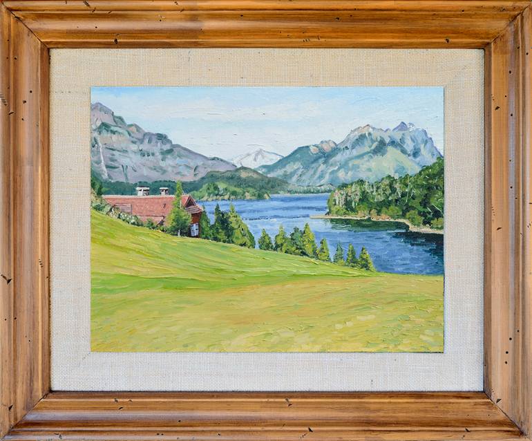 Original Figurative Landscape Painting by Alejandro Cilento