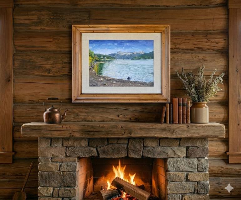 Original Figurative Landscape Painting by Alejandro Cilento