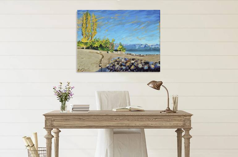 Original Expressionism Landscape Painting by Alejandro Cilento