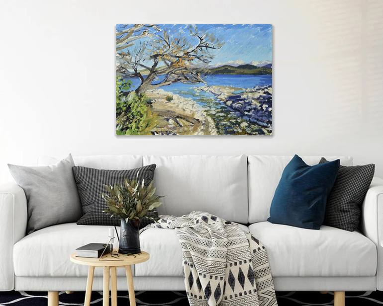 Original Expressionism Landscape Painting by Alejandro Cilento