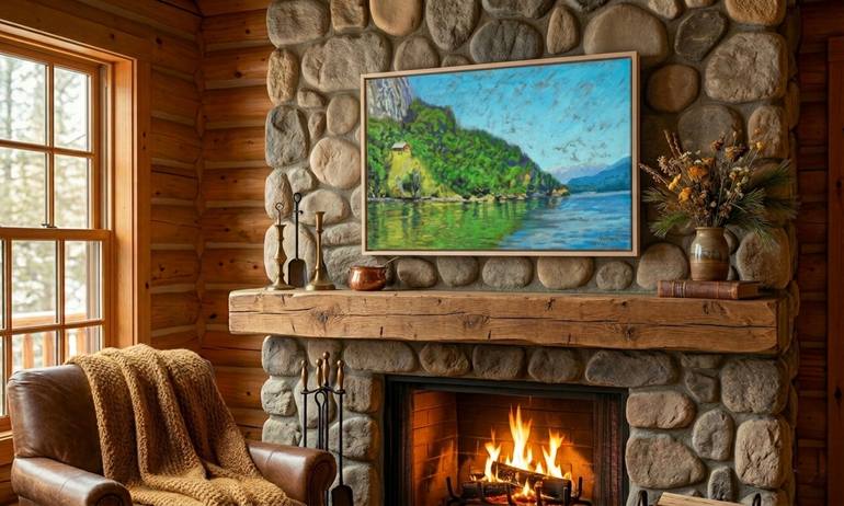 Original Expressionism Landscape Painting by Alejandro Cilento