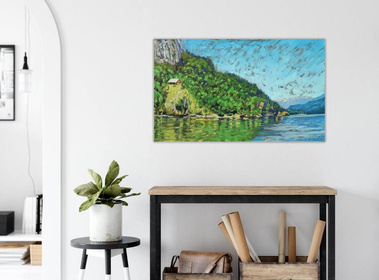 Original Expressionism Landscape Painting by Alejandro Cilento