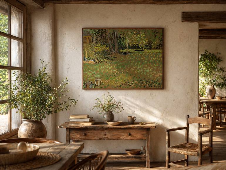Original Expressionism Landscape Painting by Alejandro Cilento