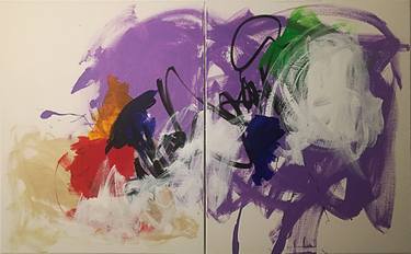Original Abstract Paintings by Rodny Lobos