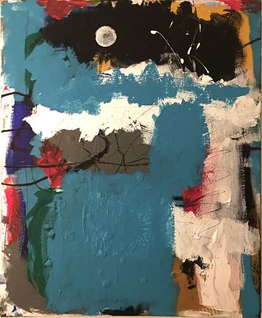 Original Abstract Paintings by Rodny Lobos