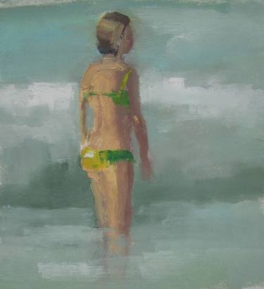 Original Impressionism Beach Paintings by Monique Robben