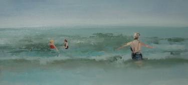 Original Impressionism Beach Paintings by Monique Robben