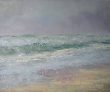 Original Impressionism Seascape Paintings by Monique Robben