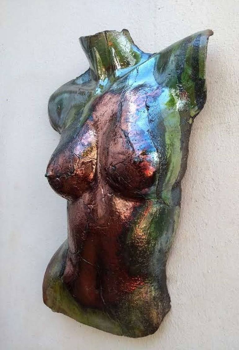 Original Expressionism Nude Sculpture by Monique Robben