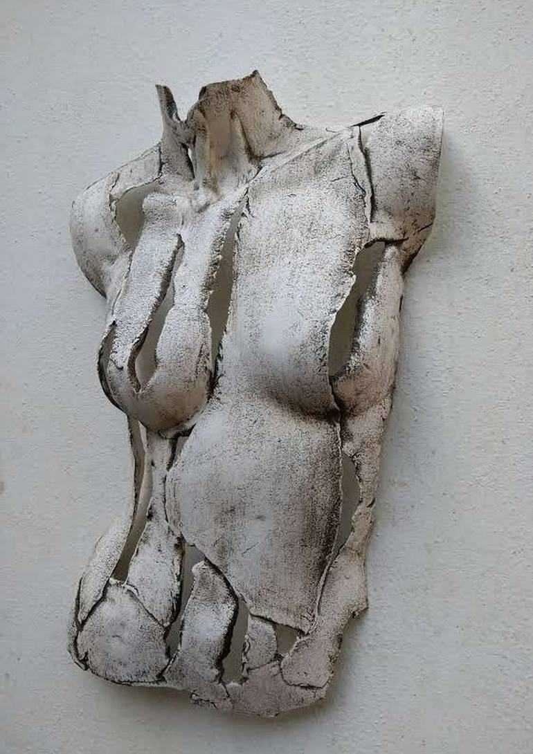 Original Expressionism Nude Sculpture by Monique Robben