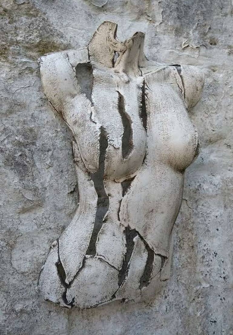 Original Expressionism Nude Sculpture by Monique Robben