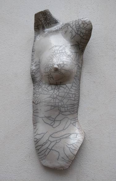 Original Expressionism Nude Sculpture by Monique Robben