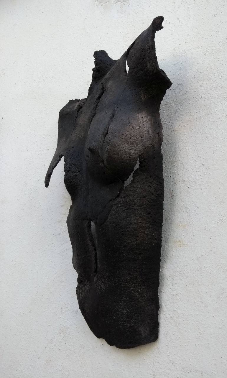 Original Expressionism Nude Sculpture by Monique Robben