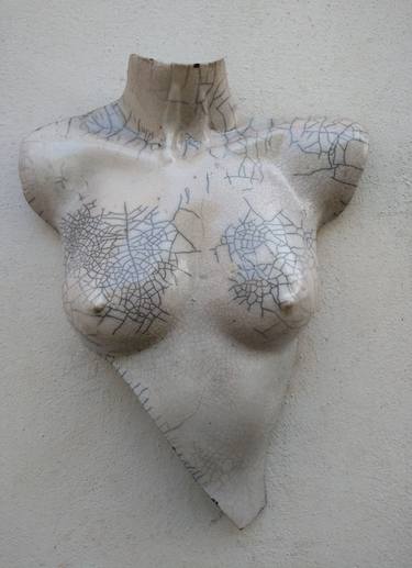 Original Expressionism Nude Sculpture by Monique Robben