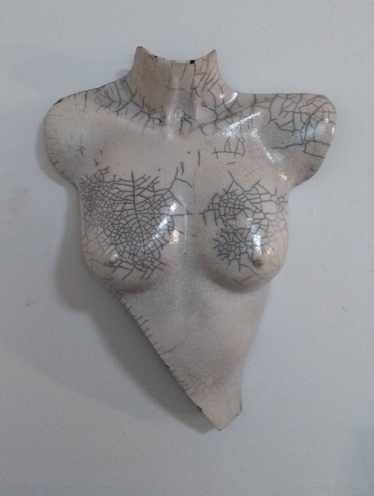 Original Expressionism Nude Sculpture by Monique Robben