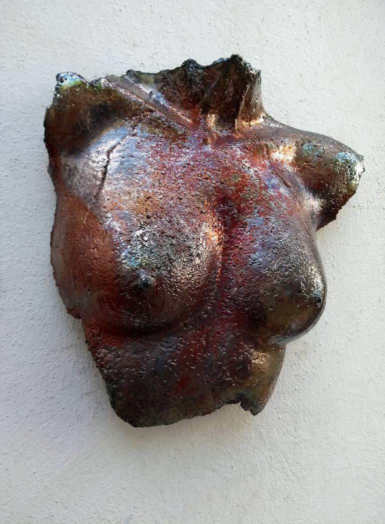 Original Expressionism Nude Sculpture by Monique Robben