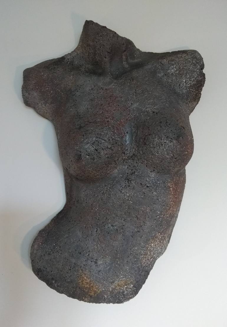 Original Abstract Expressionism Nude Sculpture by Monique Robben