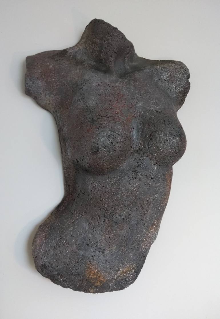 Original Abstract Expressionism Nude Sculpture by Monique Robben