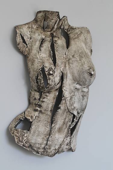 Original Expressionism Nude Sculpture by Monique Robben