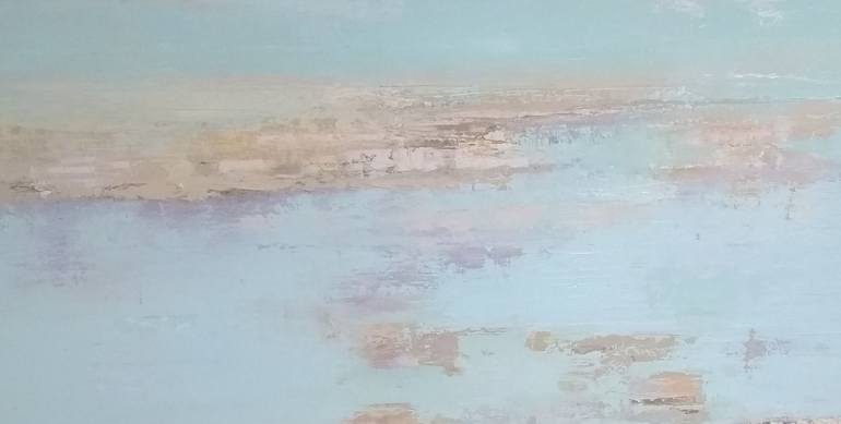 Original Abstract Landscape Painting by Monique Robben