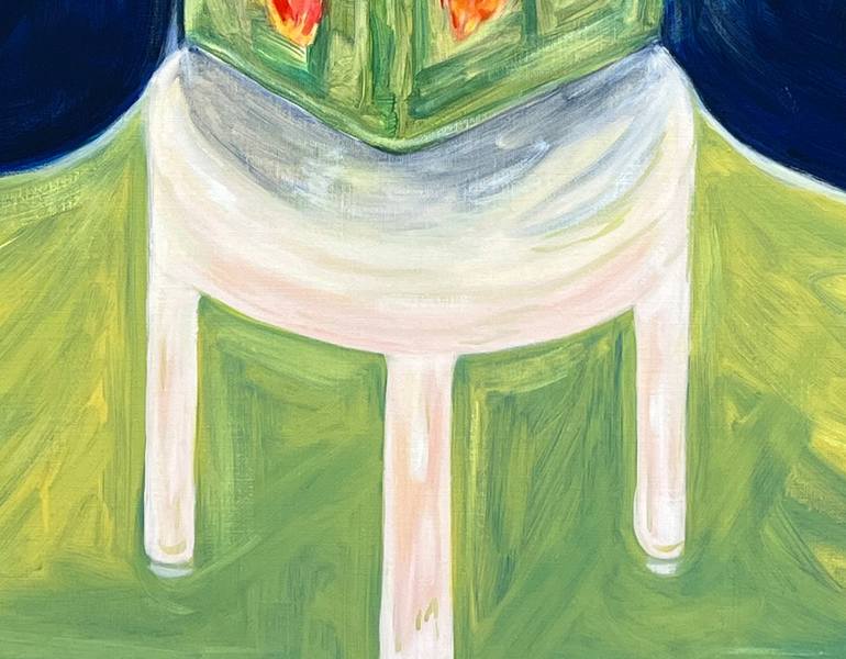 Original Expressionism Love Painting by Eugene Leem