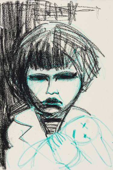 Print of Expressionism Children Drawings by Zofia Wyszomirska-Noga