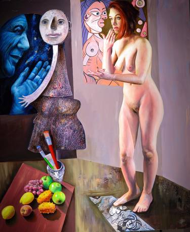 Original Nude Paintings by Kenneth Freed