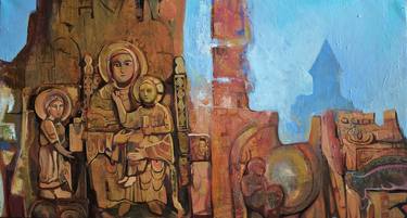 Print of Family Paintings by Aghvan Stepanyan