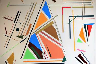 Print of Abstract Geometric Paintings by Jose Rodrigues