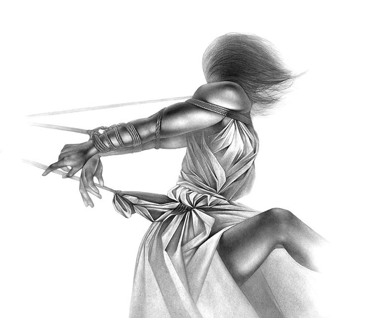 Print of Contemporary Body Drawings by Nastya Parfilo