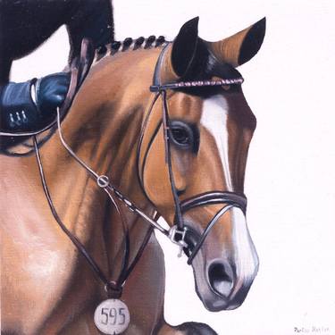 Original Realism Horse Paintings by Nastya Parfilo