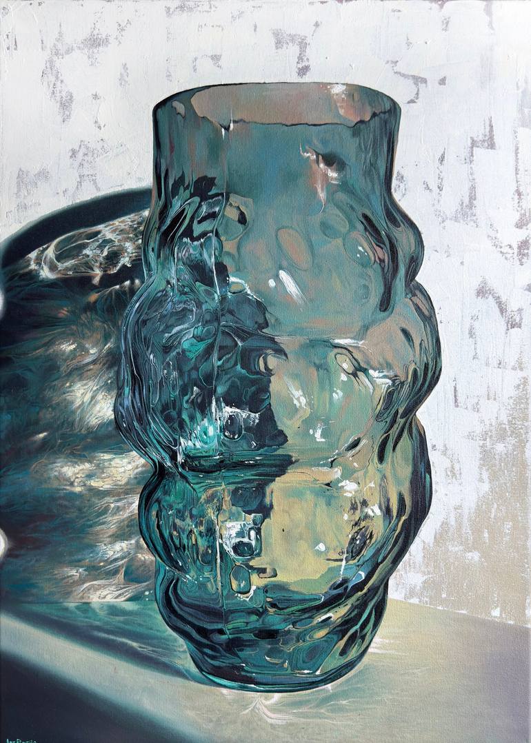 Vase Painting by Nastya Parfilo | Saatchi Art