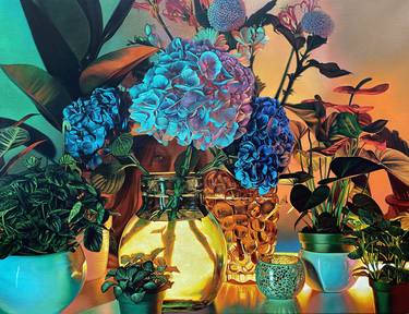 Original Realism Floral Paintings by Nastya Parfilo