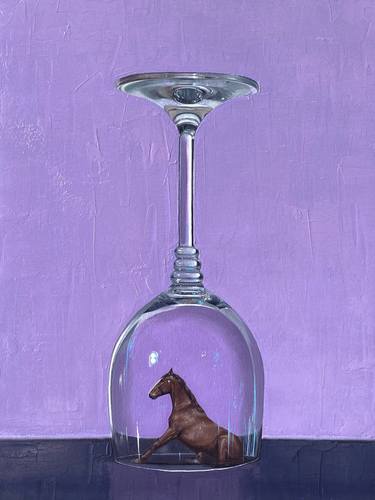 Original Surrealism Still Life Paintings by Nastya Parfilo