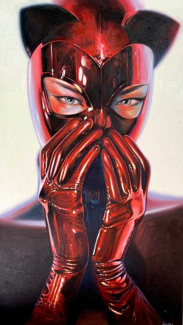 Original Realism Women Paintings by Nastya Parfilo