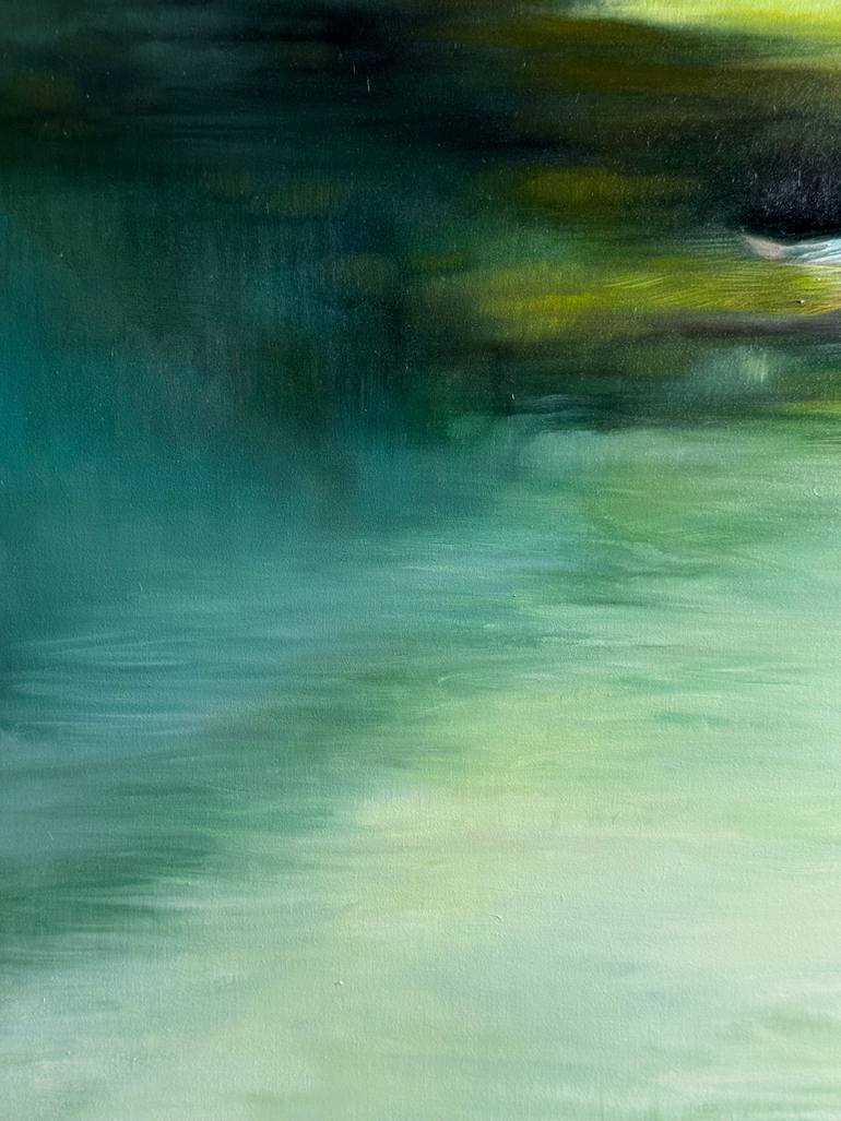 Original Impressionism Landscape Painting by Nastya Parfilo