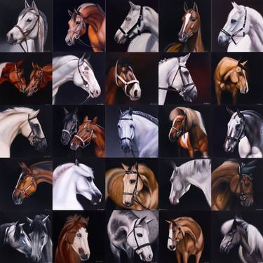 Original Realism Animal Paintings by Nastya Parfilo