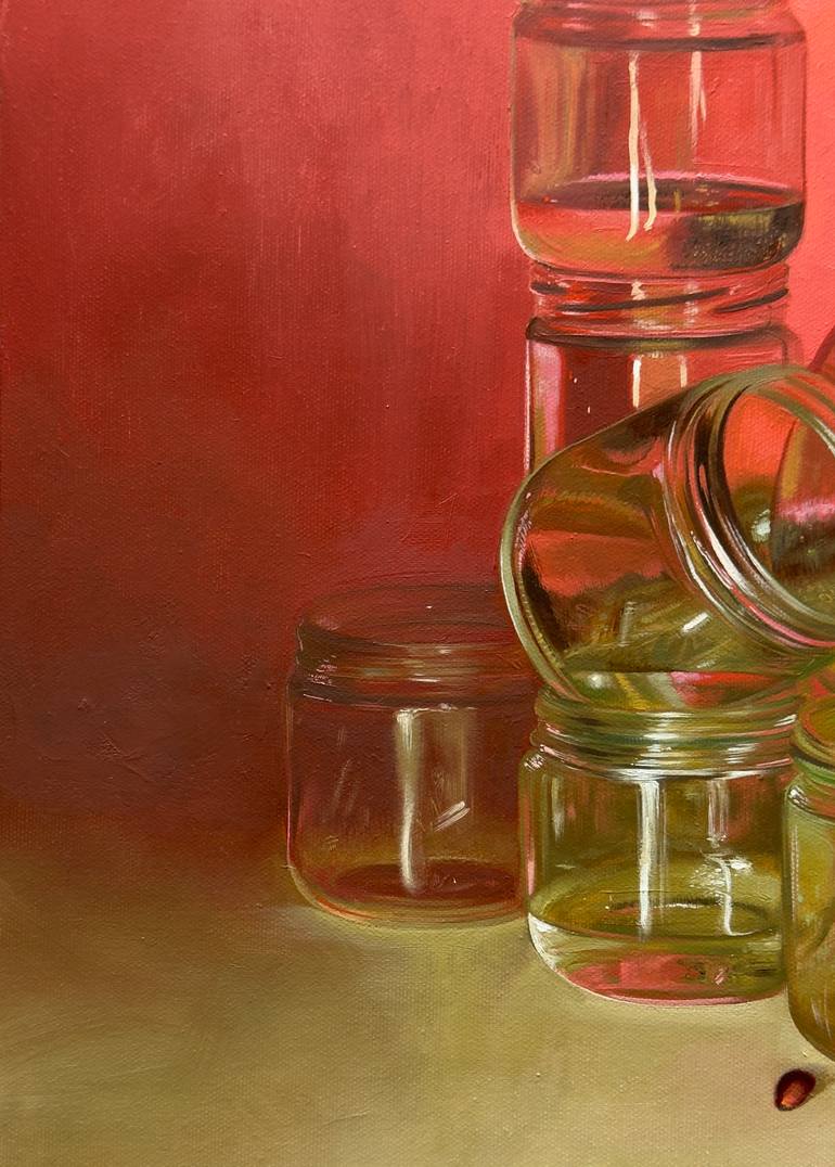 Original Realism Still Life Painting by Nastya Parfilo