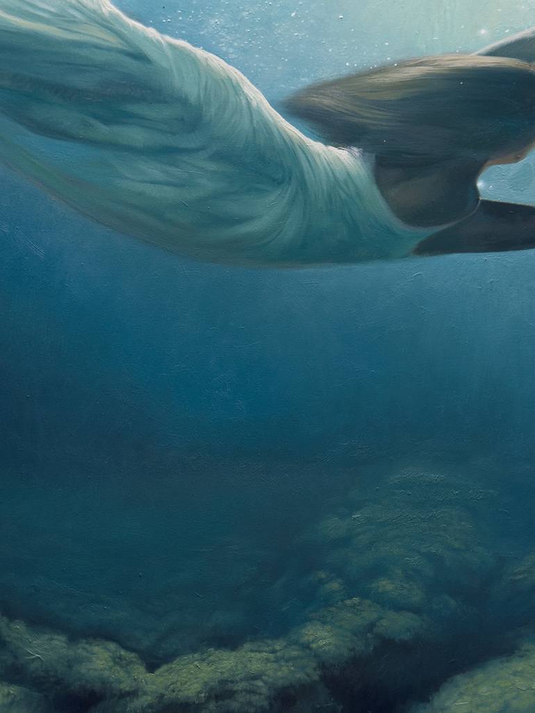 Original Realism Ocean Painting by Nastya Parfilo