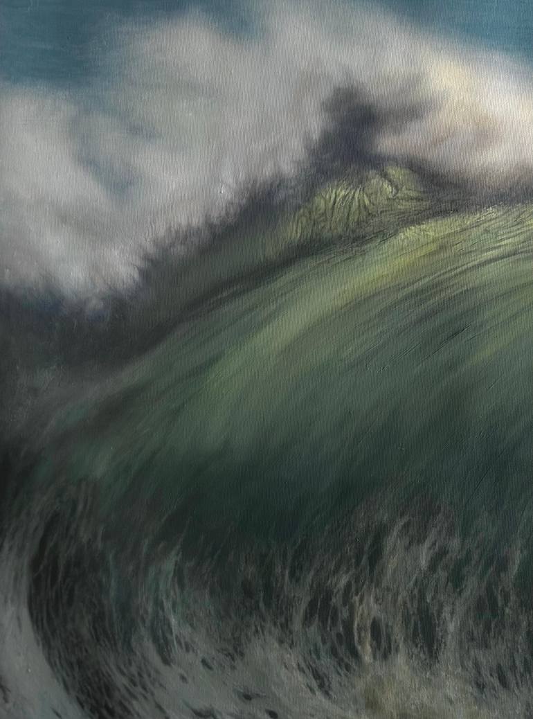 Original Realism Seascape Painting by Nastya Parfilo